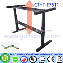 Espanhol bar mobiliário manual manivela altura ajustável mesa de escritório hexágono mesa de jantar